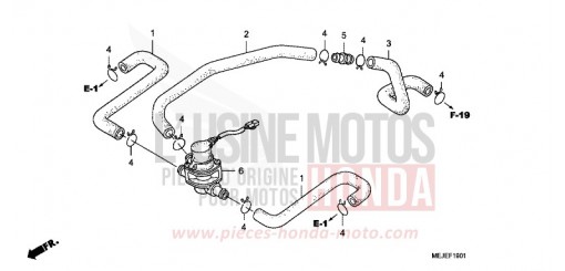 LUFTEINSPRITZSTEUERUNG VENTIL CB1300SA7 de 2007